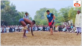 15 सेकेंड में हरियाणा की पूनम ने बाराबंकी के इस बडे़ पहलवान को जब उठाकर पटका, देखने वाले भी रह गए दंग UP Tak