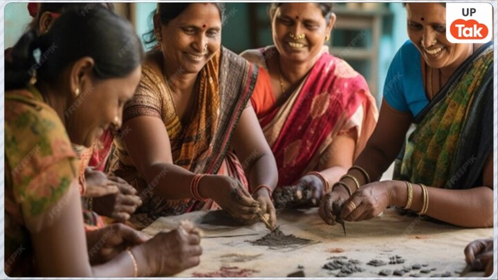 2025-26 में यूपी की 23 लाख ग्रामीण महिलाओं को मिला रोजगार, खातों में आए 111 करोड़ UP Tak