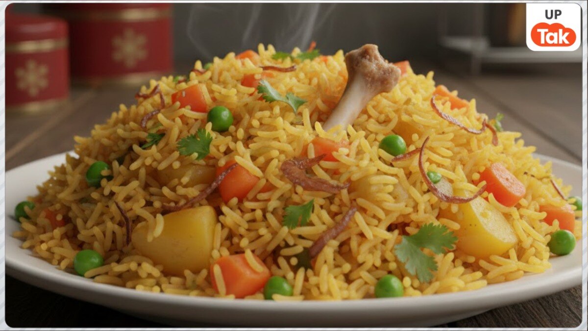 Bone in veg biryani :सांकेतिक तस्वीर