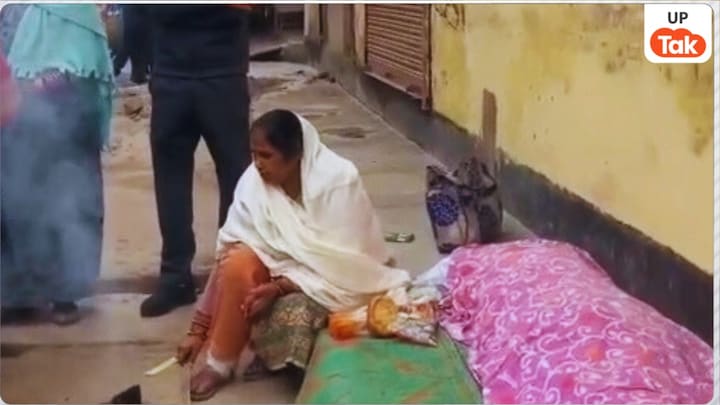 अनीता यादव के पति की हुई मौत तो मकान मालिक पुरुषोत्तम साहू ने शव के साथ सामान बाहर निकाला, दर्दनाक है कहानी! Anita with her husband