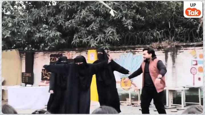 अमरोहा के मेस्को स्कूल में बुर्का पहनकर किया गया अक्षय खन्ना वाला स्टेप! बवाल इतना हुआ कि प्रिंसिपल की शामत आ गई UP Tak