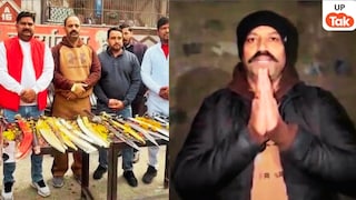 गाजियाबाद में हिंदुओं को तलवारें बांटने वाले पिंकी चौधरी और उसके बेटे के साथ अब ये क्या हो गया! Ghaziabad, Ghaziabad news, Ghaziabad police, Pinky Chaudhary, Hindu Raksha Dal, Ghaziabad sword case, allegation of distributing swords, Pinky Chaudhary absconding, UP Police action