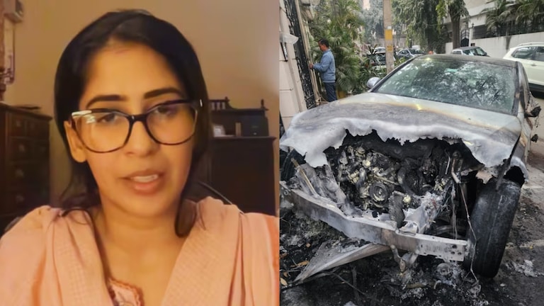 रात में फूंक दी गई थी भानवी सिंह की कार... अब राजा भैया की बेटी राघवी कुमारी ने कही ये बात UP Tak