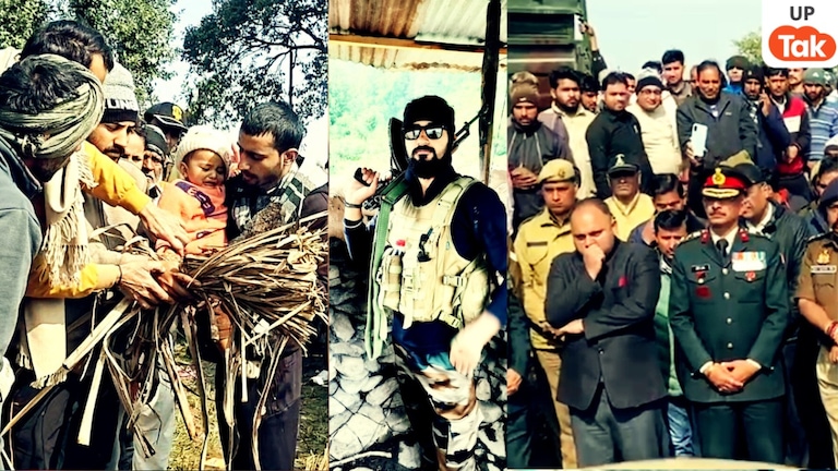 1 साल के बेटे ने जैसे ही दी शहीद रिंकल बालियान को मुखाग्नि वैसे ही हापुड़ DM अभिषेक पांडेय भी रो पड़े, झकझोरने वाला पल Hapur News, DM Abhishek Pandey, Hapur DM DM Abhishek Pandey, Rinkle Baliyan, Hapur Rinkle Baliyan, indian army, up news, up viral news, हापुड़, हापुड़ डीएम अभिषेक पांडेय, DM अभिषेक पांडेय, भारतीय सेना, यूपी न्यूज