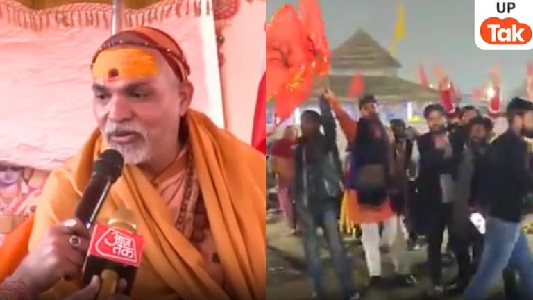माघ मेले में शंकराचार्य अविमुक्तेश्वरानंद के शिविर में लाठी-डंडे लेकर घुसे उपद्रवियों ने क्या किया! ये वीडियो मामला पलट देगा UPTak
