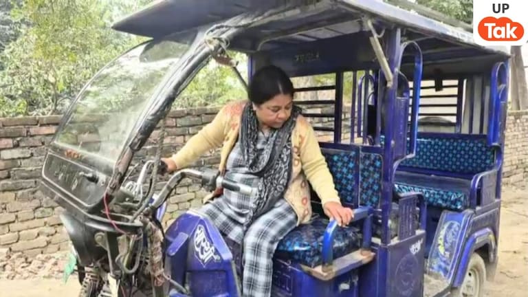 मीरजापुर की चंदा शुक्ला ई-रिक्शा चला रोज का कमा रहीं इतना रुपया! दूसरों को भी ये ट्रिक सिखा बना रहीं आत्मनिर्भर UP Tak