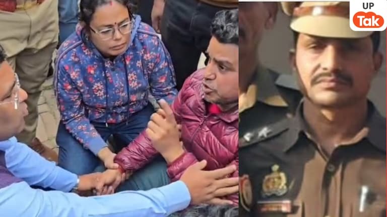 बस्ती के दारोगा अजय गौड़ की मिली थी अयोध्या में रहस्यमयी ढंग से लाश तो उनके भाई और झांसी एडीएम धरने पर बैठे, पर क्यों? UP Police SI Ajay Gaur, Basti Police News, Mysterious Death Uttar Pradesh, Saryu River Dead Body Found, Sub-Inspector Missing Case, Parshurampur Police Station, basti news, Ayodhya News, Police Officer Death Mystery