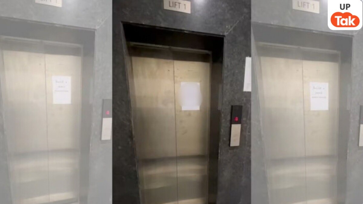 Greater Noida West, Supertech EcoVillage 1, Lift Accident, Elderly Woman Injured, Four Fractures, Power Failure, UPS System, Highrise Society, Lift Safety