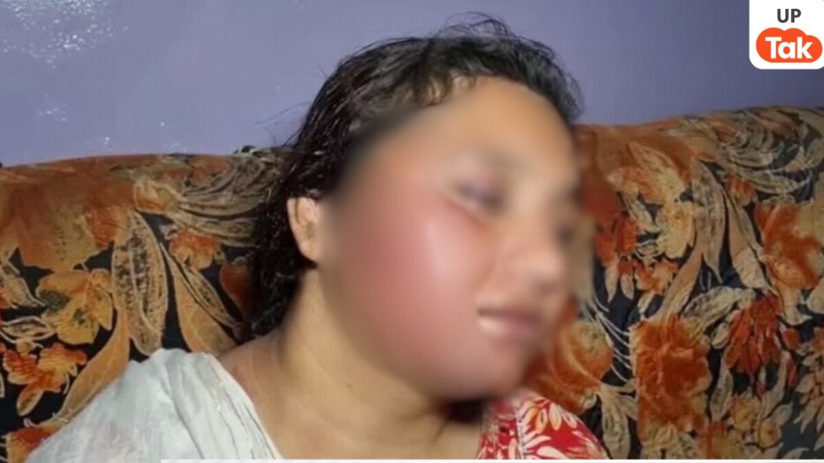 Hardoi, Hardoi news, Hardoi police, Hardoi crime news, Hardoi 5 year old girl bravery, child saves mother UP, UP crime news, girl runs to police station, domestic violence case UP, Hardoi police 