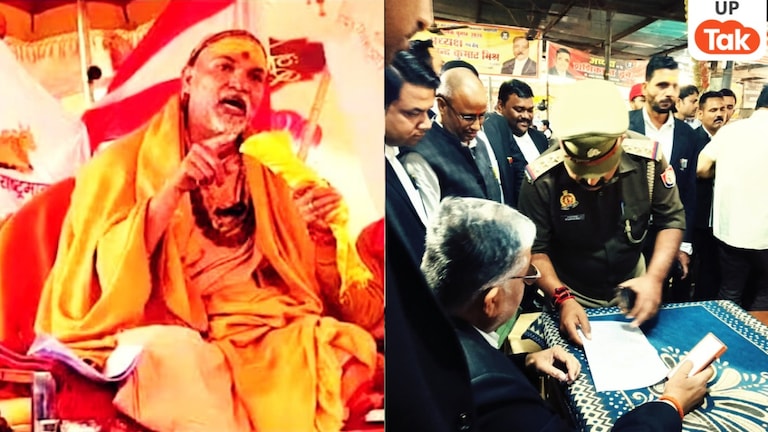 शंकराचार्य अविमुक्तेश्वरानंद का केस लड़ रहे वकील श्रीनाथ त्रिपाठी को कौन उड़ाने जा रहा! मिला ये मैसेज swami Avimukteshwaranand, swami Avimukteshwaranand news, swami Avimukteshwaranand case, sexual expliotation, Prayagraj controversy, Shankaracharya dispute