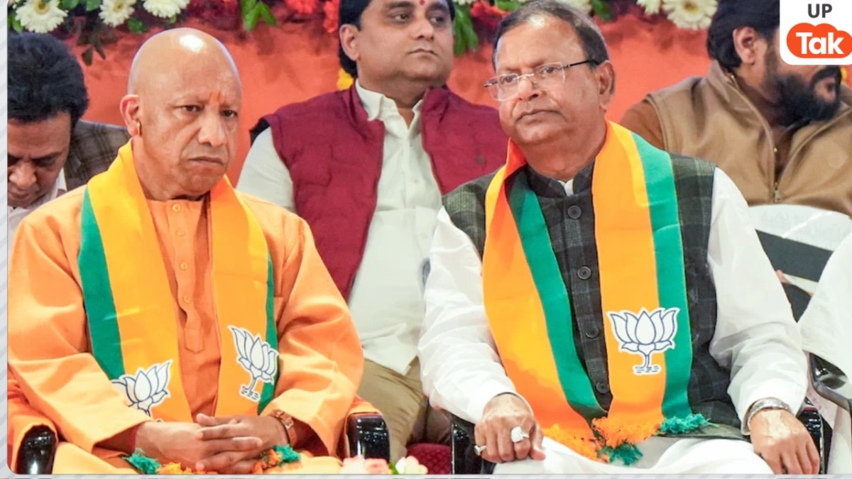 Photo: Cm Yogi and Pankaj Chaudhary