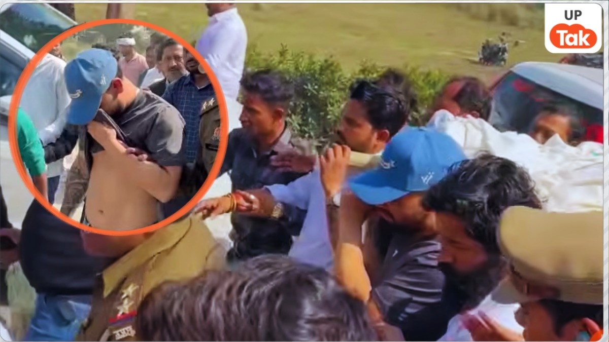 पिता की अर्थी को कंधा देते हुए बुरी तरह रो पड़े रिंकू सिंह, देखने वाला हर कोई हो गया इमोशनल