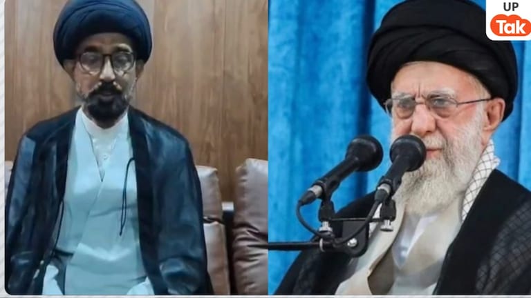 ईरान के सर्वोच्च नेता अयातुल्लाह खामेनेई की हमले में मौत के बाद यूपी के मौलाना सैफ नकवी का आया रिएक्शन तस्वीर में और मौलाना सैफ अब्बास नकवी और अयातुल्लाह अली खामेनेई
