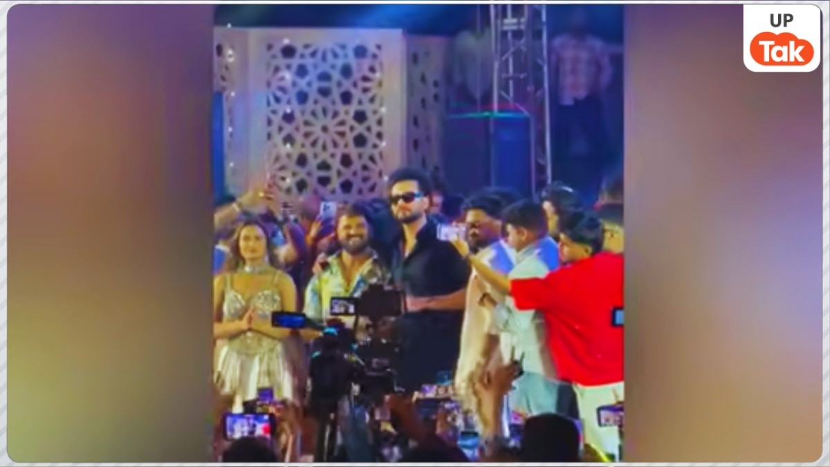 खेसारी लाल यादव के साथ एल्विश को देख पटना में हिल गया पूरा सिस्टम, दोनों ने मिलकर मचाया धमाल