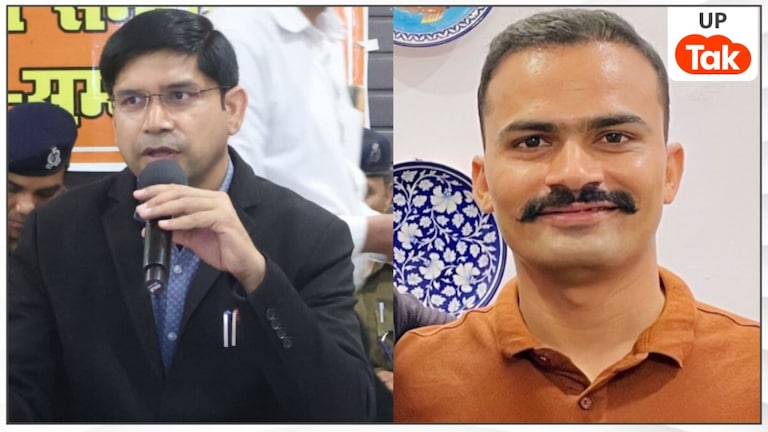 इस्तीफा दे देना चाहिए... नमाज विवाद पर HC ने संभल डीएम राजेंद्र पेंसिया और एसपी केके बिश्नोई को लगाई तगड़ी फटकार Photo: L- Rajendra Pensiya, R- KK Bishnoi