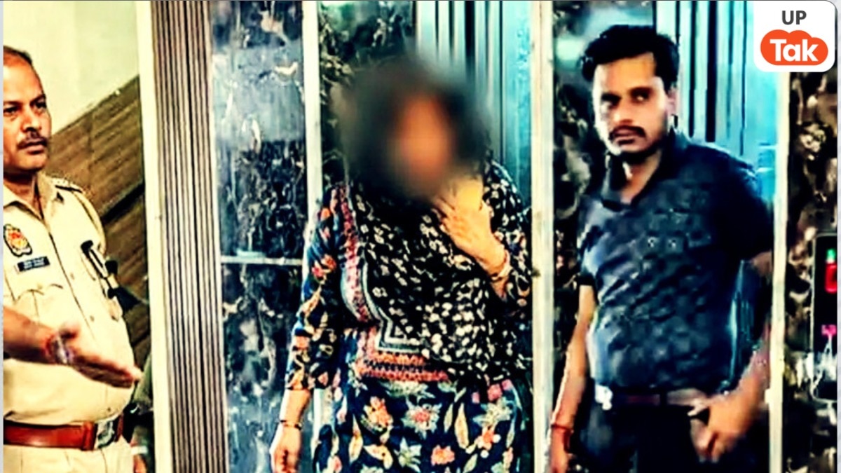 अलीगढ़ में लव मैरिज के 3.5 साल बाद प्रेमी संग होटल रूम पहुंची पत्नी, पति ने गेट खुलवाया तो ये देख उसकी चीख निकल गई