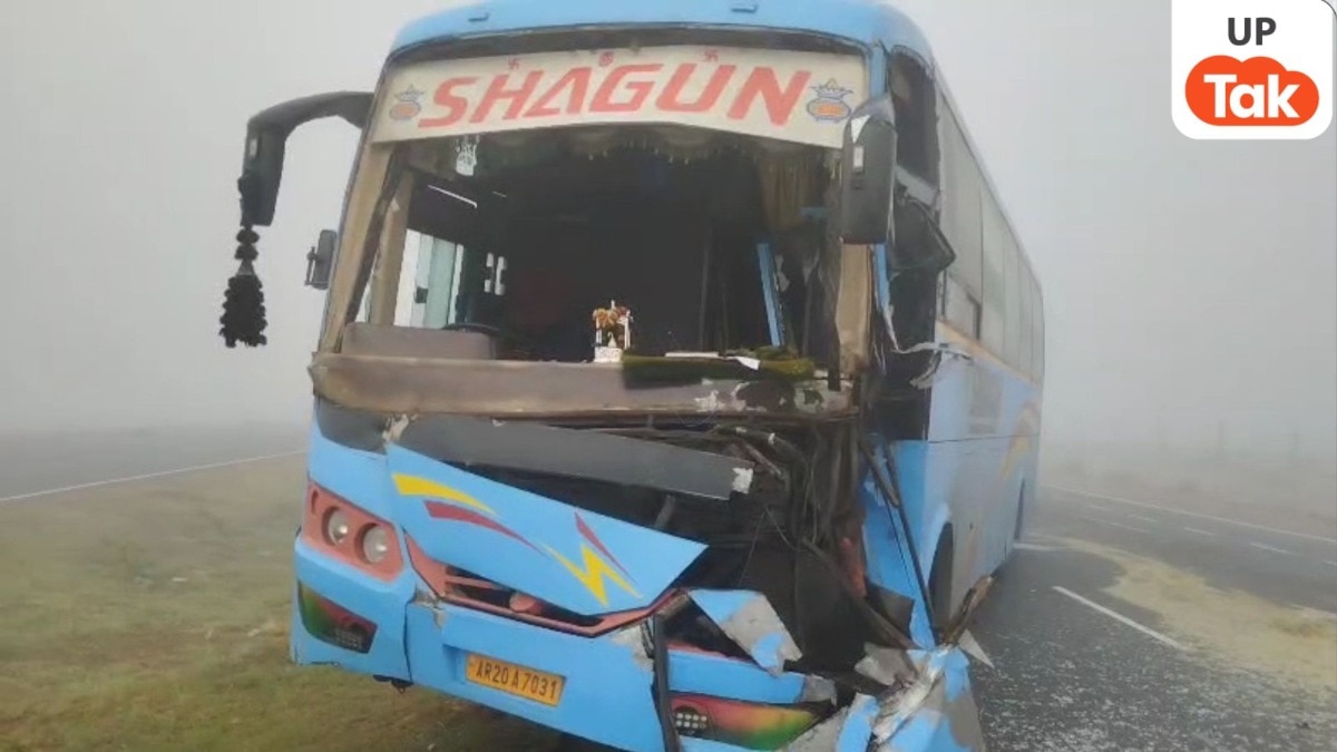उत्तर प्रदेश: एकाएक कोहरे की दस्तक से मथुरा-बरेली हाइवे पर हो गया हादसा... 