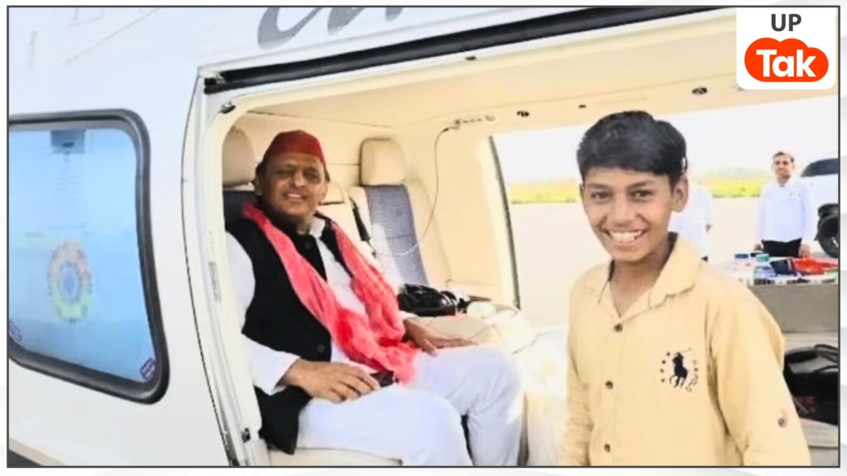 समाजवादी पार्टी के सबसे छोटे कार्यकर्ता को डांटने लगे अखिलेश, सपा चीफ ने ऐसा क्या पूछ लिया था नवरतन यादव से
