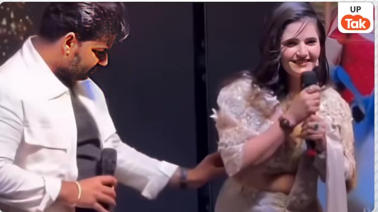 स्टेज पर हरियाणवी एक्ट्रेस अंजलि राघव की कमर पर हाथ रखने वाले मामले में फिर बढ़ गईं पवन सिंह की मुश्किलें Pawan singh VS Anjali Raghav