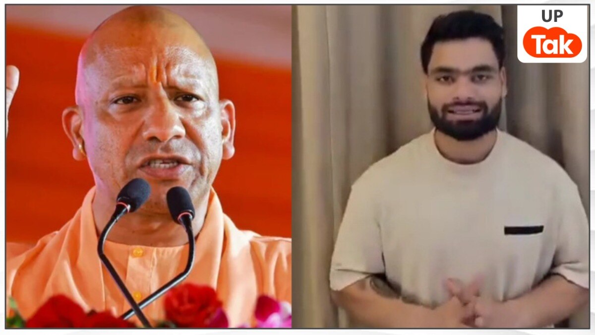 Photo: CM Yogi and Rinku Singh