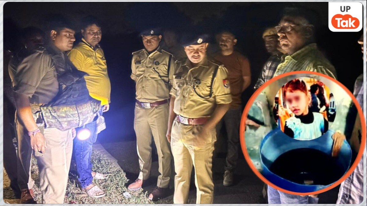 आगरा में 8 साल की प्रज्ञा को मारकर उसके शव को आटे के कनस्तर में भरने वाले सुनील का एनकाउंटर, पूरा मामला सुनकर कांप जाएंगे Agra Crime News