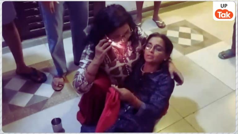 10वीं मंजिल से लिफ्ट जोरदार झटके के बाद छठे फ्लोर पर अटक गई, 30 मिनट तक अंदर फंसी महिला का हुआ ये हाल Greater Noida West Lift Accident