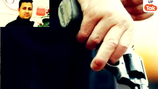 Lucknow, Lucknow news, Lucknow Bank Manager Suicide, Bank Manager Commits Suicide, Bank Manager Shoots Himself, Suicide by Licensed Pistol, लखनऊ, गुडंबा थाना, एक्सिस बैंक, काजी अहमद जैद