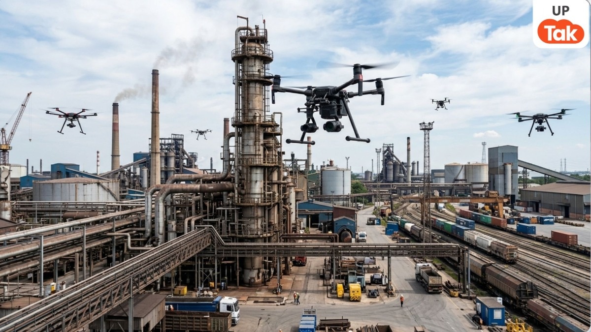 औद्योगिक क्षेत्रों में अब ड्रोन की निगरानी, यूपीसीडा की 50वीं बोर्ड बैठक में इन 34 बड़े फैसलों को मिली मंजूरी