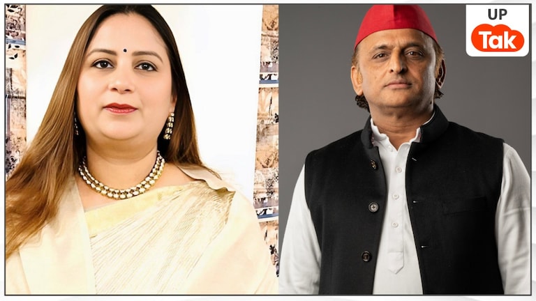 IPS केके बिश्नोई के रिसेप्शन में गई थीं सपा MLA पिंकी यादव, अखिलेश यादव की नाराजगी पर ये क्या जवाब दे दिया? Photo: Pinki Yadav and Akhilesh Yadav