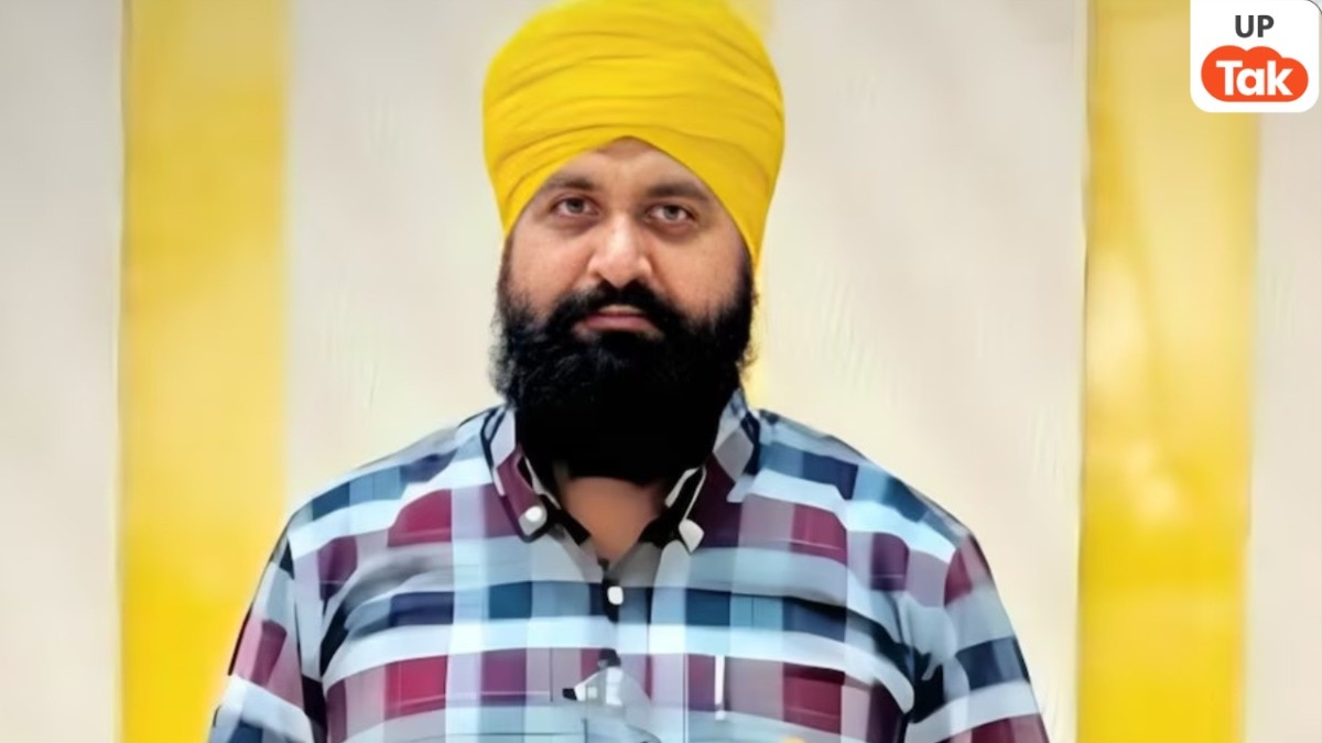 Farmer leader arrest, Baljinder Singh, DM abuse case, Pilibhit news, Goonda Act, District ban, Wheat procurement delay, Bhartiya Kisan Union, Uttar Pradesh crime, Puranpur,