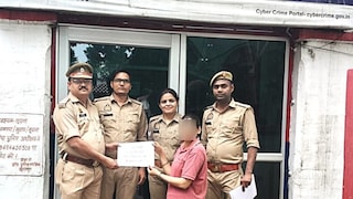सहारनपुर पुलिस का सराहनीय एक्शन, साइबर ठगी के शिकार युवती को 1 लाख रुपये कराए वापस Saharanpur news