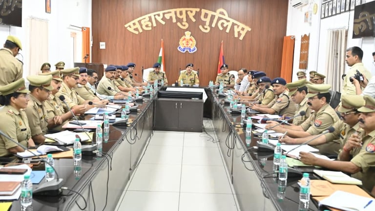Saharanpur on High Alert: सहारनपुर: अम्बेडकर जयंती व VVIP कार्यक्रमों को लेकर उच्च स्तरीय बैठक, पुलिस बल को सतर्क और सक्रिय रहने के दिए गए निर्देश Saharanpur News