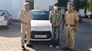 सहारनपुर में सड़क पर स्टंटबाजी करने वाला युवक गिरफ्तार, कार सीज Saharanpur News