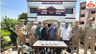 Gonda Crime News: गोण्डा में स्कॉर्पियो गैंग का भंडाफोड़: बकरी चोरी करने वाले 4 शातिर गिरफ्तार, 6 बकरियां बरामद UP Tak