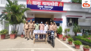 Saharanpur Police Action: सहारनपुर में फर्जी लूट की साजिश बेनकाब, 12.80 लाख हड़पने वाले 3 आरोपी गिरफ्तार; 10.50 लाख बरामद UP Tak