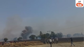 Barabanki Fire Incident: बाराबंकी में भीषण अग्निकांड, शॉर्ट सर्किट से 200 बीघा गेहूं की फसल राख; किसानों में हाहाकार UP Tak