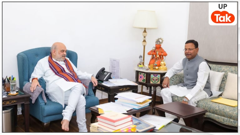 दिल्ली में अमित शाह से मिले पंकज चौधरी, लखनऊ में विनोद तावड़े की बैठक... यूपी में कुछ बड़ा होगा क्या अब? UP Tak