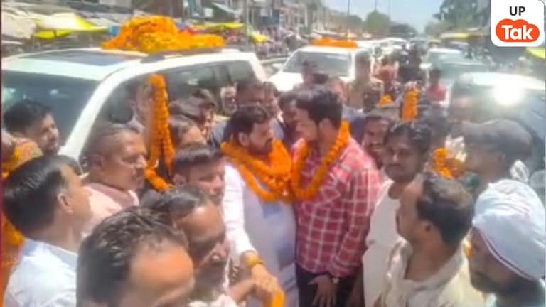 Gonda Political News: गोण्डा के कैसरगंज में बृजभूषण शरण सिंह का भव्य स्वागत, सड़कों पर उमड़ा जनसैलाब UP Tak