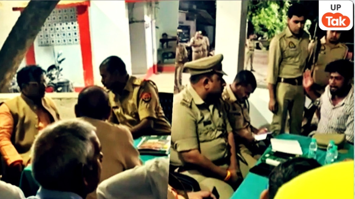 Ayodhya News, Milkipur MLA, BJP Worker Beaten, Kumarganj Police Station, Police Brutality Protest, Ayodhya MLA Protests, BJP Worker Beaten By Cops, Milkipur, अयोध्या समाचार, मिल्कीपुर विधायक