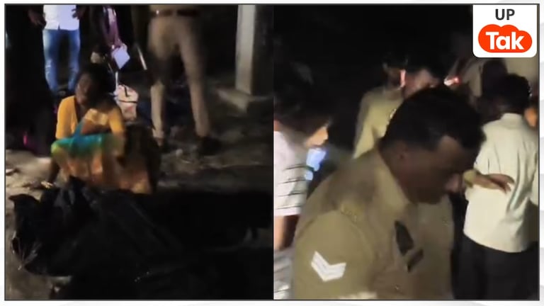 प्रयागराज के करछना में बड़ा हादसा, चेन पुलिंग के बाद ट्रैक पर खड़े यात्रियों को पुरुषोत्तम एक्सप्रेस ने रौंदा, 5 की मौत Prayagraj Rail Accident