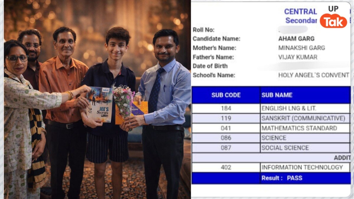Aham Garg Marksheet