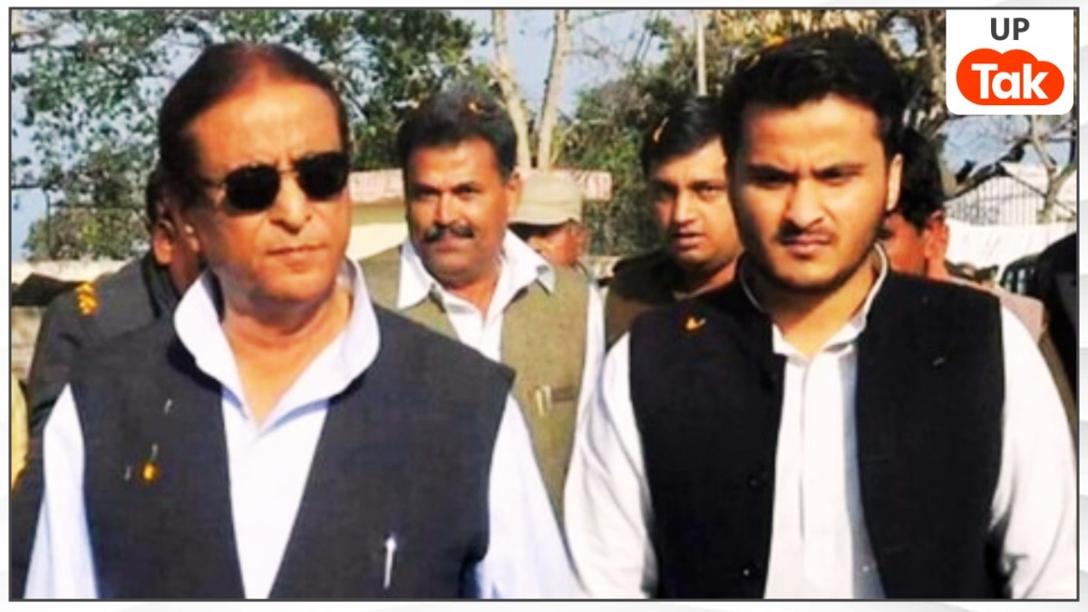 Azam Khan and Abdullah Azam Khan