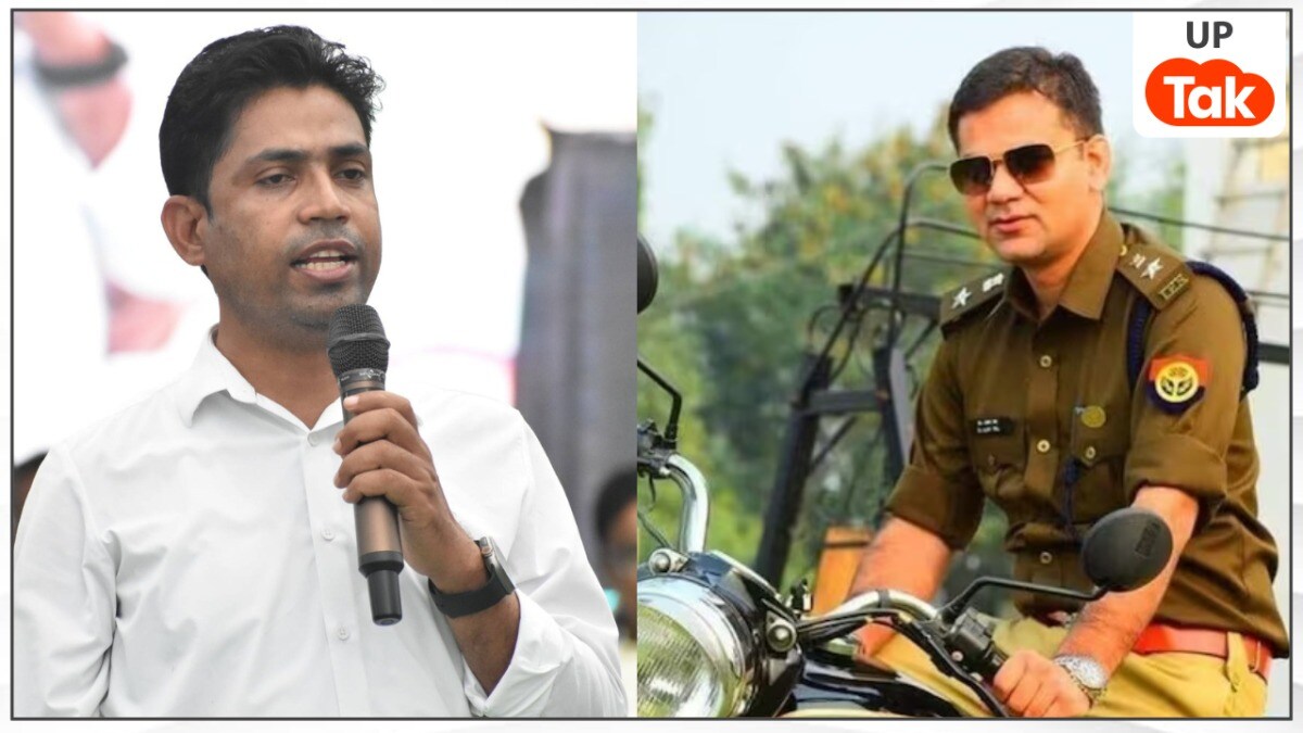 जिस TMC के जहांगीर खान को IPS अजय पाल ने दी थी चेतावनी, उसी की सीट पर भारी बवाल! BJP का आरोप- 'EVM में बटन जाम कर दिया' तस्वीर में जहांगीर खान और IPS अजय पाल शर्मा