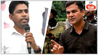 वह यहां दबंग की तरह आए थे, लेकिन... वोटिंग के बाद TMC उम्मीदवार जहांगीर खान ने यूपी के IPS अजय पाल शर्मा के लिए कहे अपशब्द! Photo: Jahangir Khan and IPS Ajay Pal Sharma