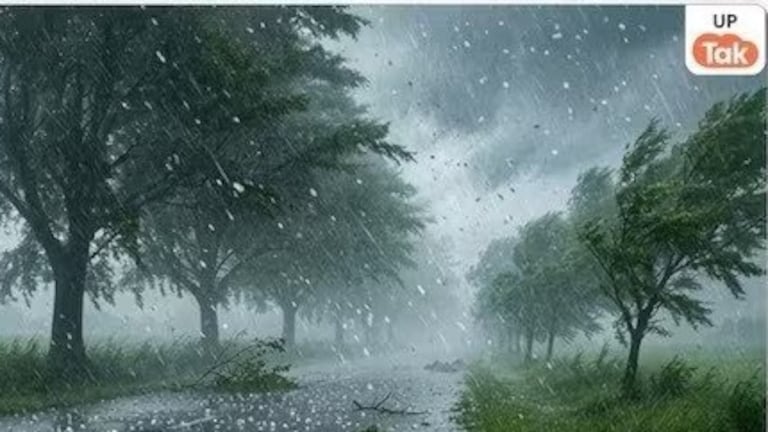 UP Weather Update: यूपी में आज कई जिलों में गिरेंगे भीषण ओले... मौसम विभाग ने इन जिलों में जारी किया भयानक अलर्ट UP Weather Update
