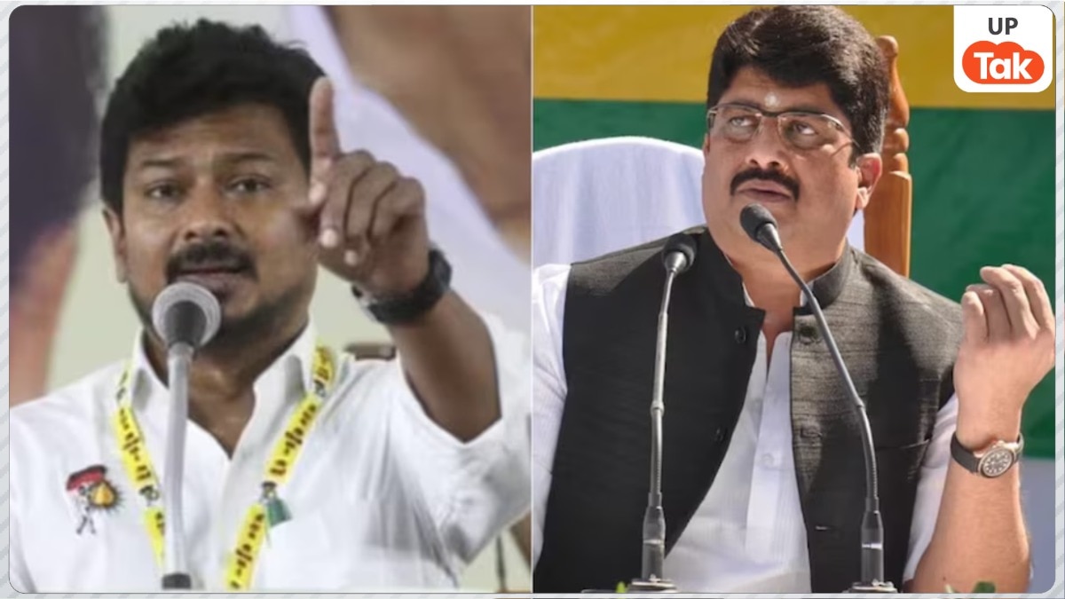 Udyanidhi and Raja Bhaiya file photo