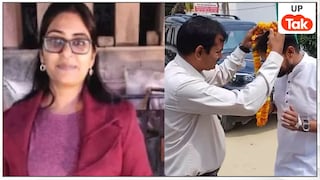 क्या विधानसभा की दहलीज तक पहुंच जाएंगे आलोक मौर्य? PCS ज्योति के पति ने कर ली नई तैयारी Photo: Jyoti Maurya and Alok Maurya
