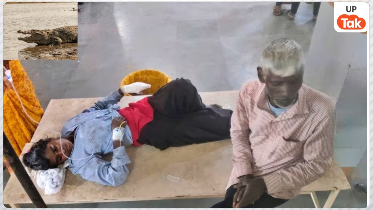 चाची ने दरांती से मगरमच्छ की आंख फोड़ी, फिर जबड़े से छीन लाई भतीजी की जान, नजारा देख हर कोई सहम गया