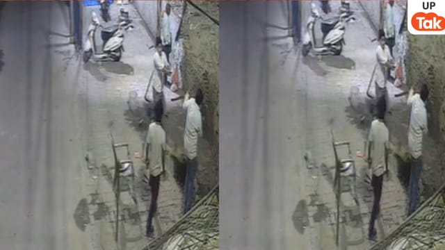 Lucknow shooting, BJP youth leader shot, BJYM leader attacked, Chetan Tiwari shot, Bazar Khala firing, Lucknow crime news, BJP leader attack, Mehndiganj incident, Vaibhav Bajpai