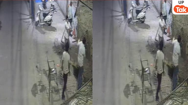 लखनऊ में भाजपा युवा मोर्चा के नेता चेतन तिवारी को मार दी गई गोलियां, किसने किया ये? पकड़ा गया Lucknow shooting, BJP youth leader shot, BJYM leader attacked, Chetan Tiwari shot, Bazar Khala firing, Lucknow crime news, BJP leader attack, Mehndiganj incident, Vaibhav Bajpai